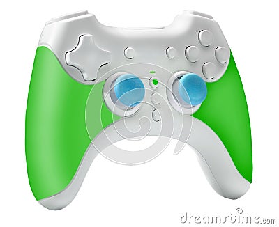 Modern Joystick, Gamepad or Video game controller Stock Photo