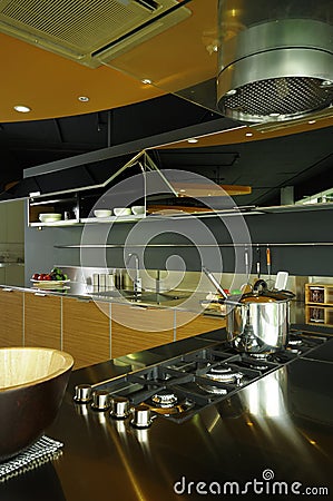 Modern kitchen 1 Stock Photo