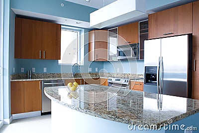 Modern kitchen Stock Photo