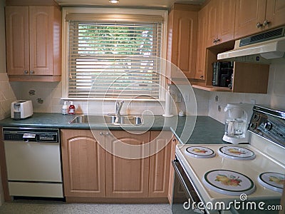 Modern Kitchen 22 Stock Photo