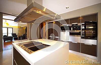 Modern kitchen Stock Photo