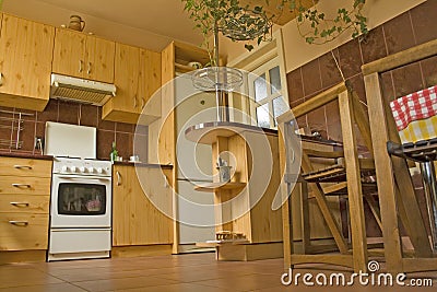 Modern kitchen Stock Photo