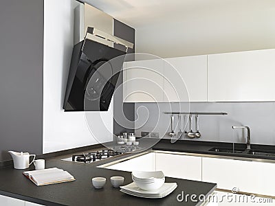 Modern kitchen Stock Photo