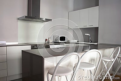 Modern kitchen Stock Photo