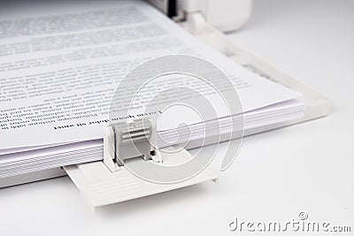 Modern Laserjet printer Stock Photo