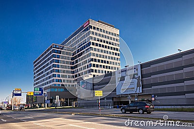 Modern Lenovo building Editorial Stock Photo