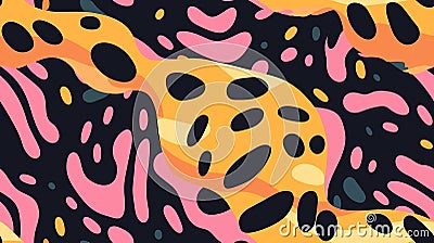 Modern leopard semless pattern. Exotic seamless vector background. Trendy safari texture. Stock Photo
