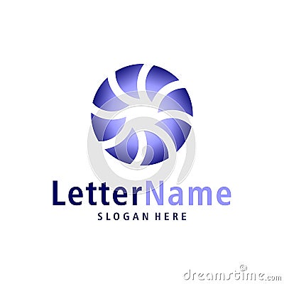 Modern letter O logo design vector. Creative O logo concepts template Vector Illustration