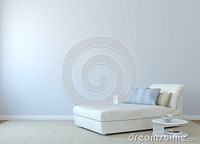 Modern living-room Stock Photo