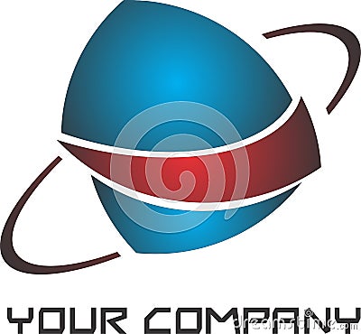 Modern logo Stock Photo
