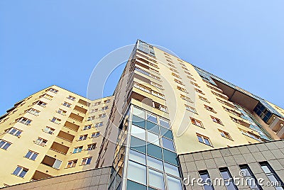 Modern, Luxury Apartment Building. Stock Photo