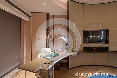 Modern luxury hotel interior room Editorial Stock Photo