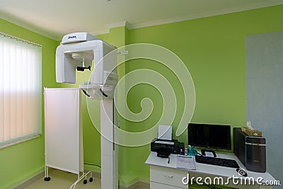 Modern medical center Editorial Stock Photo