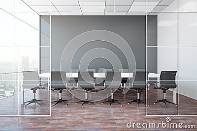 Modern meeting room Stock Photo