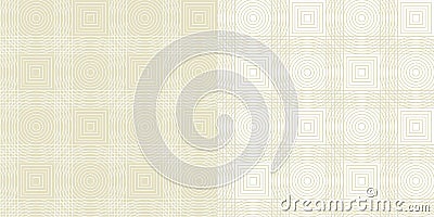 Modern minimal lines vector seamless pattern Vector Illustration