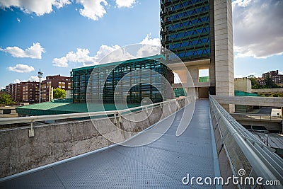 Modern museum Stock Photo