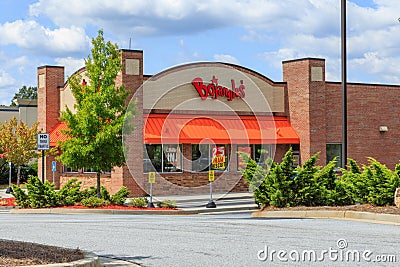 Bojangles Famous Chicken `n Biscuits Restaurant Fast Food Store Editorial Stock Photo