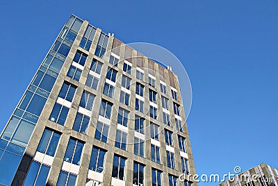 Modern office building. Architectural details of modern building. Stock Photo