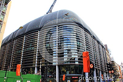 Modern buildings Cannon Street The City London United Kingdom Editorial Stock Photo