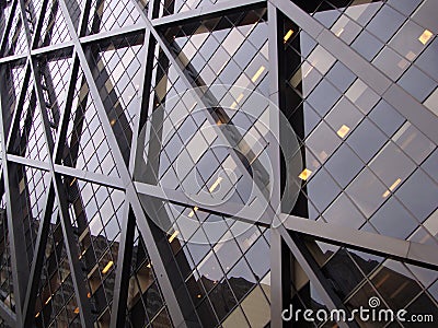 Modern Office building detail Stock Photo