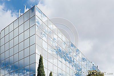 Modern office building exterior Stock Photo