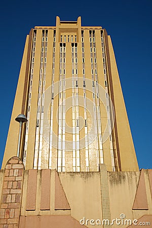 Modern Office Building Facade in Bamako Stock Photo