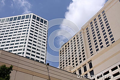 Modern Office Buildings Stock Photo