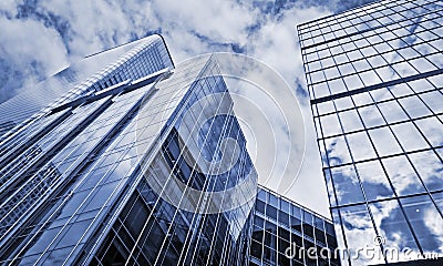 Modern Office Buildings Stock Photo