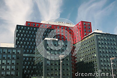 Modern office buildings Stock Photo