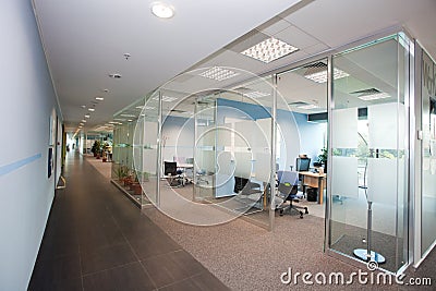 Modern office where you can work Stock Photo