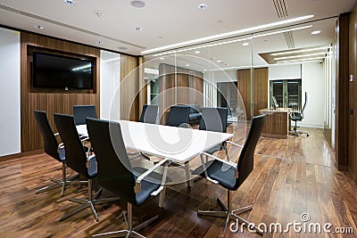 Modern office interior Stock Photo