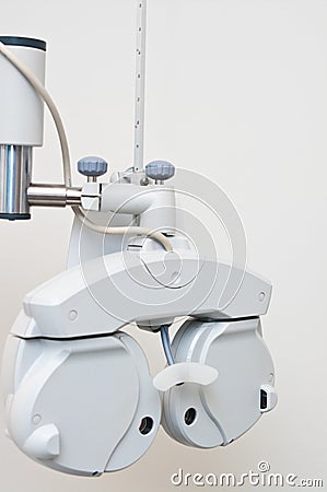 Modern optometrist dopter Stock Photo