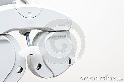 Modern optometrist dopter Stock Photo