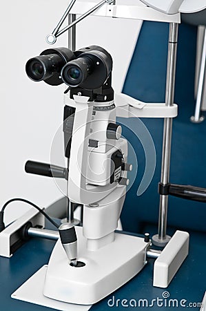 Modern optometrist dopter Stock Photo