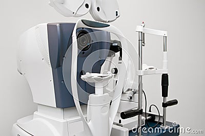 Modern optometrist dopter Stock Photo