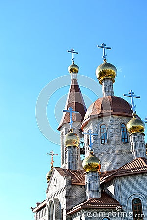 modern orthodox church Stock Photo