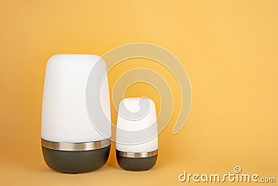 Modern portable lamps Stock Photo