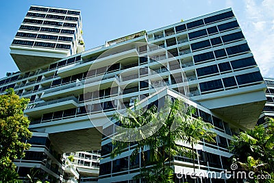 Modern Public Apartments Stock Photo