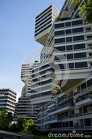 Modern Public Apartments Stock Photo