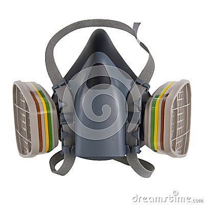 Modern respirator mask Stock Photo