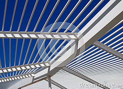 Modern roof architecture Stock Photo