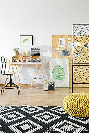 Modern room decor Stock Photo