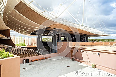 Modern The Santa Fe Opera, New Mexico Editorial Stock Photo