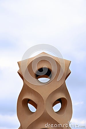 Modern Sculpture Editorial Stock Photo