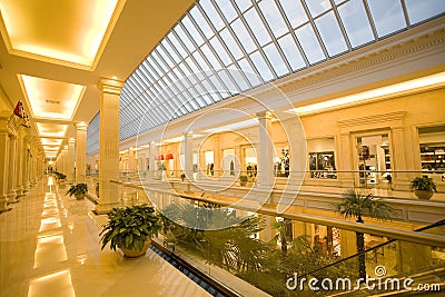 Modern shopping center Stock Photo