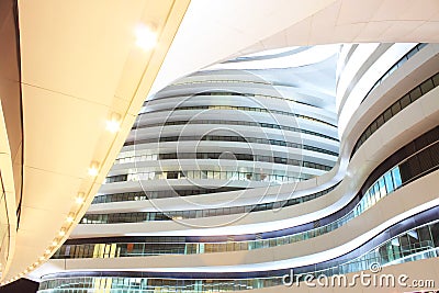 The modern shopping malls Stock Photo