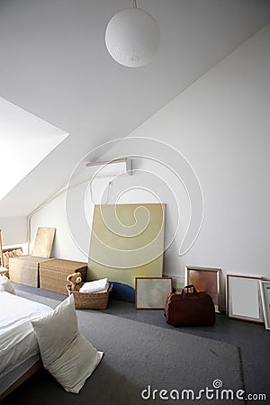 Modern and simple home Stock Photo