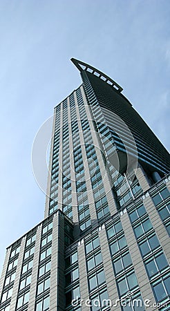 Modern skyscraper Montreal Stock Photo