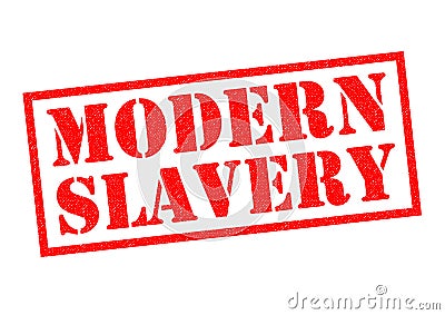 MODERN SLAVERY Stock Photo