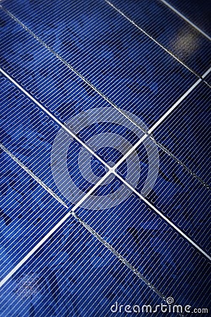 Modern solar panel Stock Photo